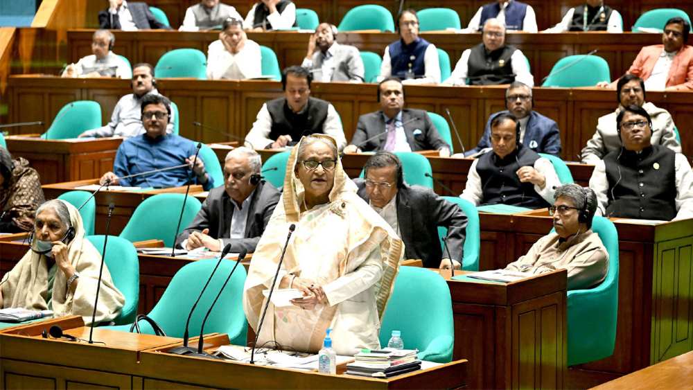 hasina parliament